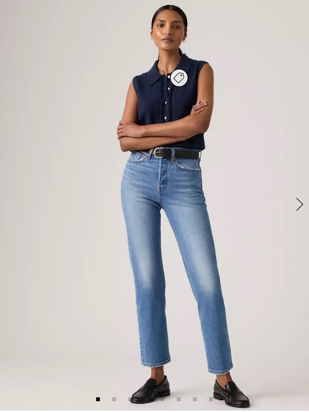 Levi’s Wedgie Straight - Size 25